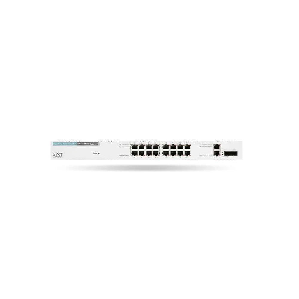 سوئیچ شبکه 16FE Ports POE مدل KP-1604H3S سوئیچ شبکه 16FE Ports POE مدل KP-1604H3S