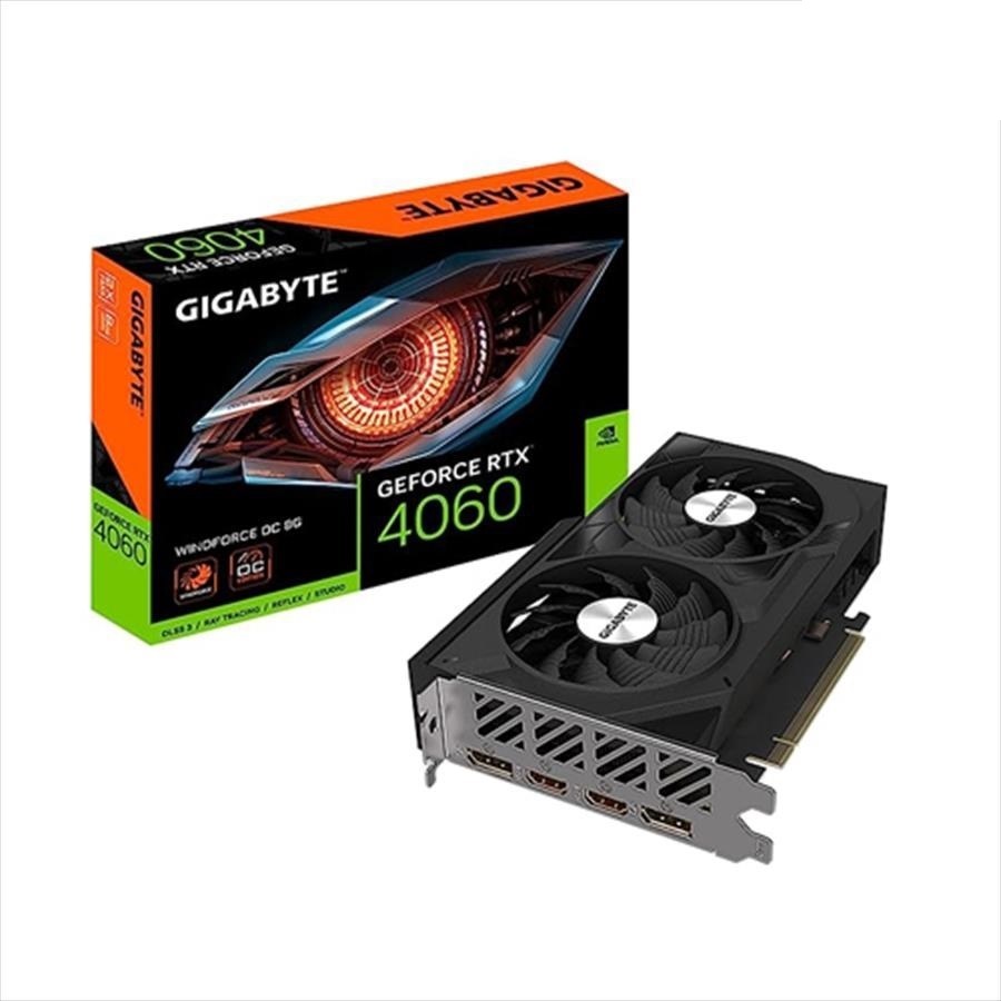 کارت گرافیک گیگابایت مدل Gigabyte GeForce RTX 4060 WINDFORCE OC 8G Graphic Card کارت گرافیک گیگابایت مدل Gigabyte GeForce RTX 4060 WINDFORCE OC 8G Graphic Card
